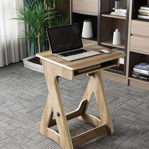 Wooden Movable Laptop <strong>Table</strong> Simple Design Wood Desktop Height Adjustable Bed Sofa Side <strong>Computer</strong> <strong>Notebook</strong> Laptop Desk <strong>Table</strong> - Product Image 1