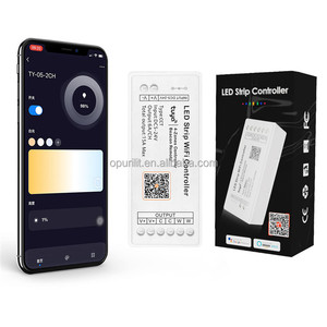 Buon prezzo di fabbrica 18A 216W Tuya WiFi Beacon 2.4G telecomando Wireless RF Dimmer 6A RGB RGBW led striscia di controllo parete - Product Image 2