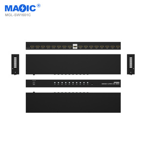 <strong>HDMI</strong> Seamless Switcher <strong>16</strong> in <strong>1</strong> Out 4k 30hz <strong>16</strong> Port <strong>HDMI</strong> Multiviewer with IR Remote - Product Image 5