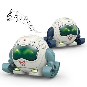 B/O akıllı dans oyuncaklar robot eğitim ses kontrollü yuvarlanan robot çocuklar için - Product Image 5