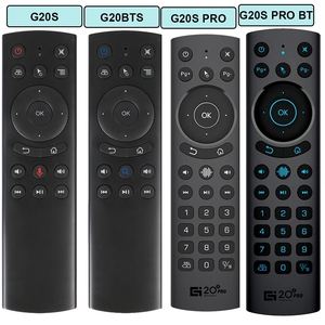 G20BTS Plus Backlit BT5.0 Air Mouse with Voice <strong>Remote</strong> Universal 2.4G <strong>IR</strong> Learning for Android TV Box
