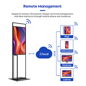 Цифровой дисплей с программным обеспечением digital signage и дисплей 4000 nit для розничной торговли digital window display - Product Image 6