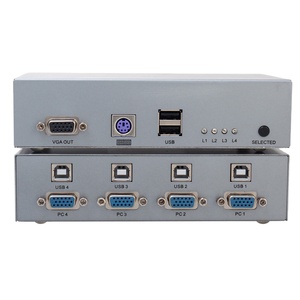 DTECH <strong>4</strong> Port USB HDMI <strong>KVM</strong> Extender Dual Monitor <strong>KVM</strong> <strong>Switch</strong> HDMI for PC Keyboard Mouse Scanner Printer