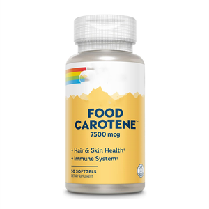 Gıda karoten, karoten 25000IU karotenoidler olarak A vitamini cilt ve göz sağlığı, antioksidan aktivite ve bağışıklık sistemini teşvik eder - Product Image 1