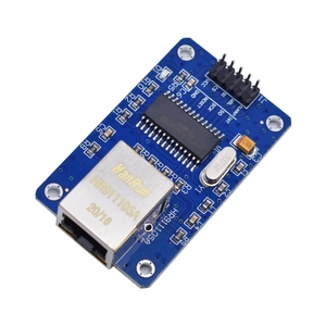 Spot Stock Enc28j60 Lan Ethernet-Netzwerk platinen modul 25MHz Serielle Kommunikation Crystal Avr 51 Lpc Stm32 3.3v - Product Image 1