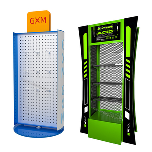 YX Custom einseitige leichte Regale Supermarkt Einzelhandel geschäft Displayst änder Superb Steel Storage Solution Metallic/Metal
