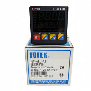 Controlador de temperatura inteligente totalmente automático de 48mm x 48mm con componentes electrónicos de salida de relé de comunicación 485 - Product Image 3