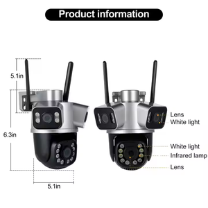 Nueva Cámara IP inalámbrica para exteriores con visión nocturna, detección de movimiento, seguimiento automático, sistema de vigilancia Wifi de dos vías a través de la Audio-4G - Product Image 2