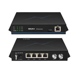 SKD210X IP To RF ดิจิตอลทีวี Modulator DVB-C DTMB ISDB-T DVB-T/T2 ATSC ดิจิตอลทีวีโมดูเลเตอร์โรงแรม,โรงพยาบาล,บ้าน,CATV IPTV - Product Image 1