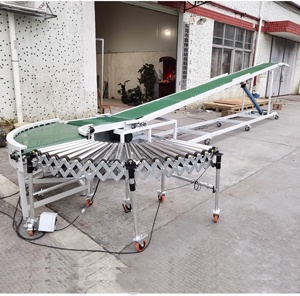 Truck <strong>Loading</strong> <strong>and</strong> <strong>Unloading</strong> <strong>Conveyor</strong>/curve <strong>Conveyor</strong>/Flexible Telescopic Roller <strong>Conveyor</strong> with Incline Belt <strong>Conveyor</strong> - Product Image 5