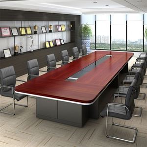 Office Furniture <strong>Discussion</strong> on Table and Chair Combinations Combination Office Reception Rectangular Negotiation Table - Product Image 4