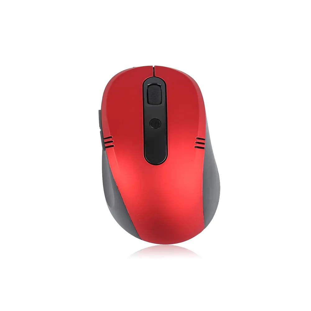 Mouse gaming nirkabel, mouse komputer terasa nyaman 6-kunci ekonomis 2.4g