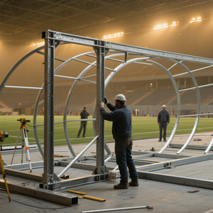 Prefabricated Football <strong>Stadium</strong> Design Integrated with Steel Structure for Sport <strong>Stadium</strong> Construction - Product Image 4