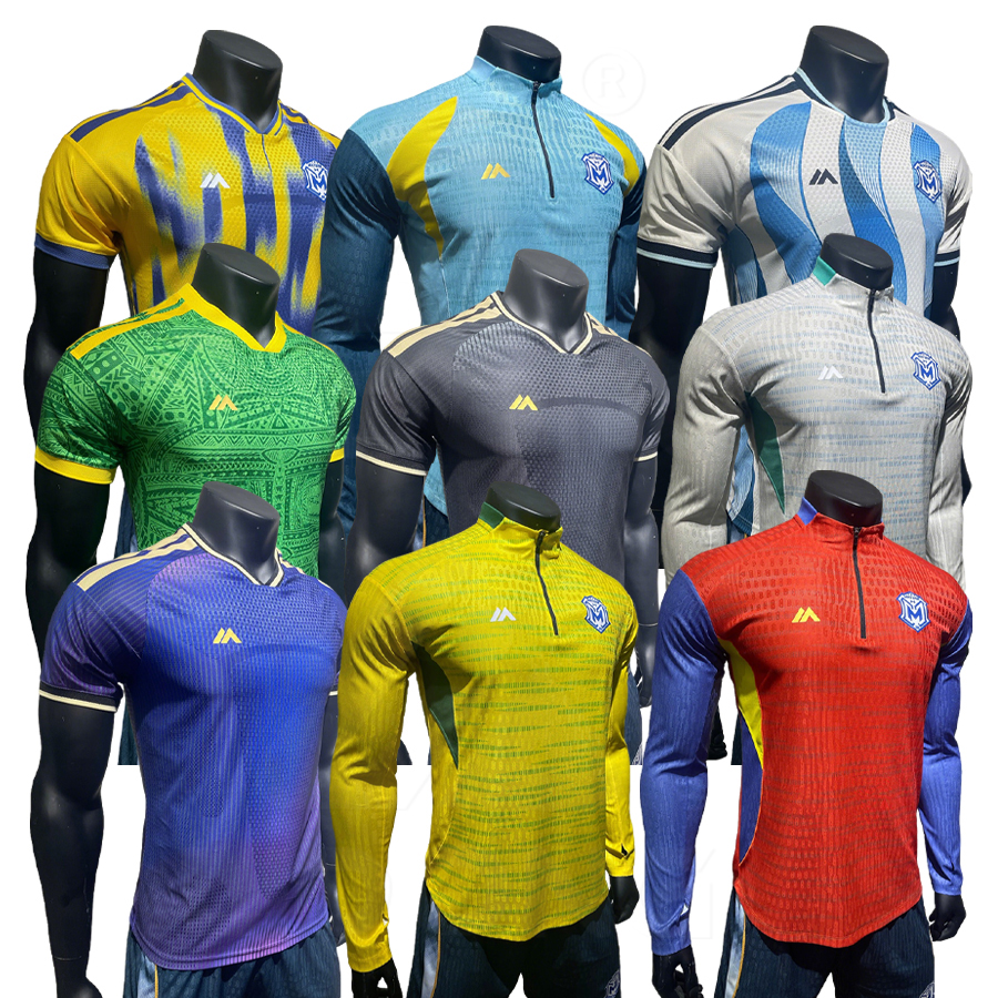 Maillot de soccer rouge par sublimation
