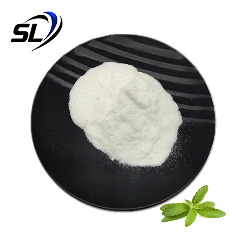 Steviol Glycosid Pulver Großhandel Bulk Süßstoff Stevia Extrakt 90% Stevia Pulver