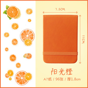 Mini cuadernos de bolsillo con impresión de Color, cuaderno de notas de tapa dura, ecológico, personalizado - Product Image 5