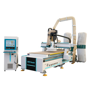 Jinan Firmcnc High Precision 1325 1530 Atc <strong>CNC</strong> <strong>Router</strong> Nesting <strong>Cnc</strong> <strong>Router</strong> with <strong>Auto</strong> <strong>Loading</strong> and <strong>Unloading</strong> - Product Image 1
