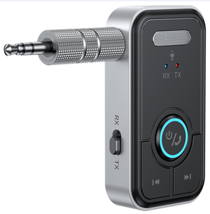 2 In1 Transmitter Receiver 3.5mm Aux Wireless Audio <strong>Adapter</strong> <strong>Bluetooth</strong> <strong>Adapter</strong> for Airplane - Product Image 1