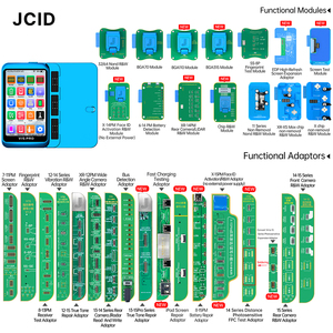 JCID V1 Pro für IPHONE X XS Max 11 12 13 14 15PM True Tone Finger abdruck Punkt projektor Batterie daten Lese-und Schreib programmierer