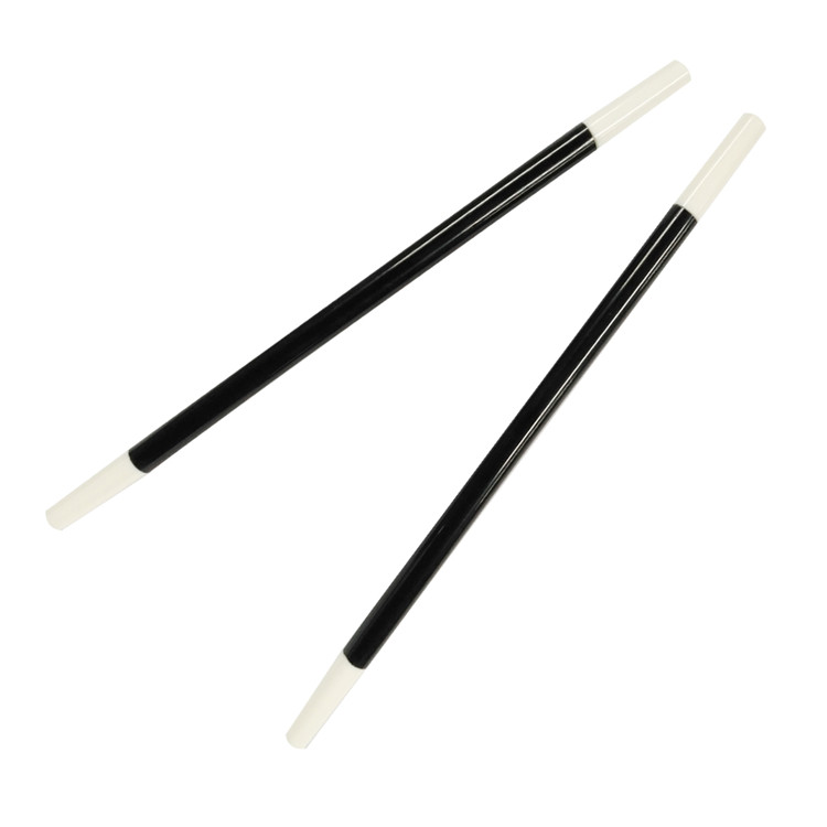 Plastic magician wand Black & White spell casting magic stick toy for kids