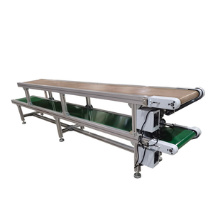 耐热带式输送机柔性双层聚氯乙烯平行小型输送机 - Product Image 5