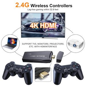 15個のエミュレーターを内蔵したレトロゲームコンソール25,000ゲーム4K HDMI出力2.4GHz-ノスタルジックなNESサポートモデルX2 - Product Image 2