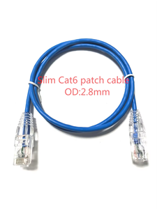 Ultra ince ağ kablosu kedi 6 ince kablo 28awg Ethernet yama kablosu kablosu RJ45 OEM ambalaj PVC/LSZH ceket çıplak bakır HDPE Z 8 - Product Image 4