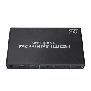 Fabrik Preis 1,4 v 4K * 2K Volle HD Matrix HDMI Selector 2x4 HDMI Switcher mit fernbedienung