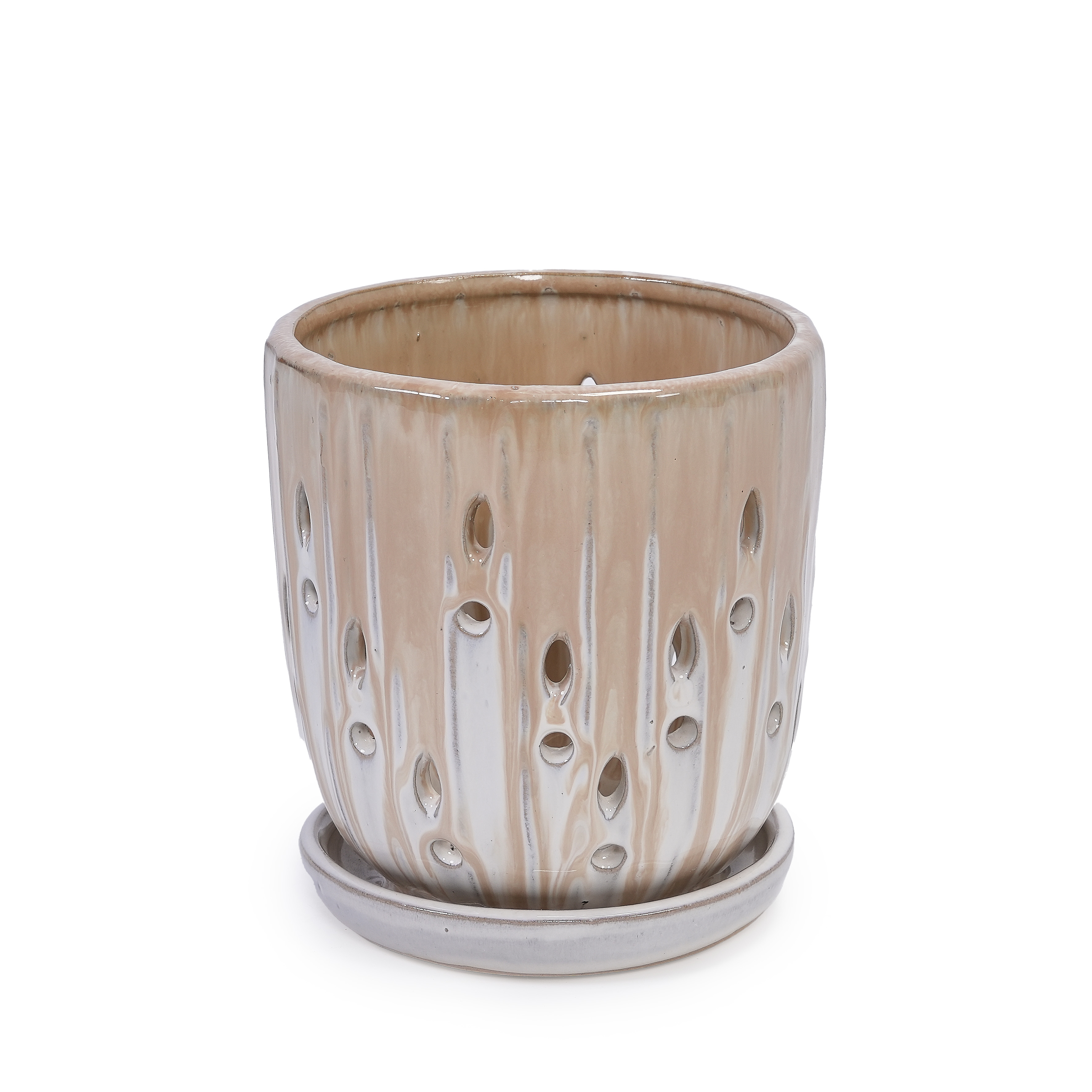 Brown + Antique White