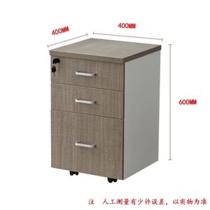 Modern <strong>Simple</strong> Wooden Single Office <strong>Computer</strong> <strong>Desk</strong> with Drawer Storage Cabinet Combination for Home Office - Product Image 5