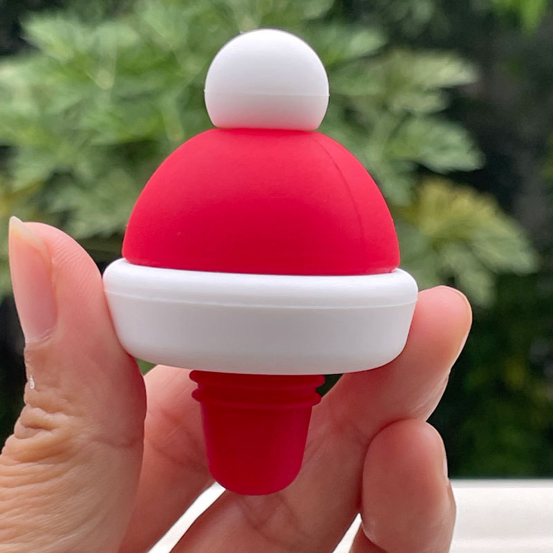 Gorro rojo navideño