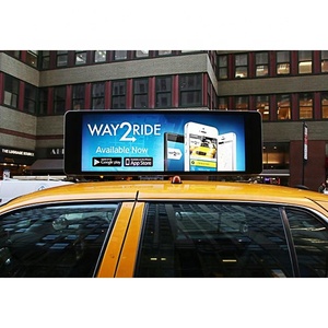 High Resolution IP65 P5 Taxi <strong>LED</strong> Screen Outdoor Digital Billboards for Car Top Art Display Pixel <strong>Board</strong> for Cars and Taxis - Product Image 4