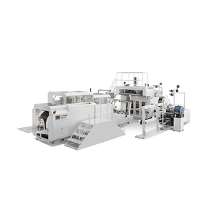 Fully <strong>Automatic</strong> Roll Fed Paper Bag <strong>Making</strong> <strong>Machine</strong> with Paper Twisted <strong>Handle</strong> Inline Sheet Fed KL-540RH - Product Image 1