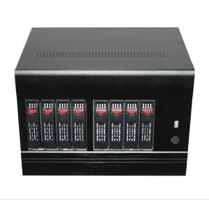 ATX Mini ITX Nas Chasis de servidor industrial Caja de almacenamiento de intercambio en caliente de 8 bahías con ventilador Material plástico para uso doméstico - Product Image 3