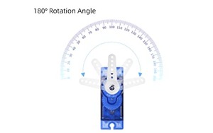 FS90MG 2.2Kg.cm 180 Degree Rotation Metal Gears Feetech Micro Servo 12g for Microbit <strong>Arduino</strong> Raspberry Pi and PICAXE Project