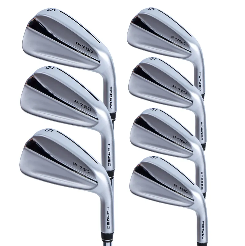 2023 Clubs Factory Oem Custom Men 7 1020 Hoja de eje de acero # 4-P Solo juego de palos de cabeza forjada Hierro de golf