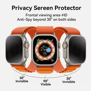 Wholesale 9H HD Privacy Glass Screen Protector for Apple IWatch <strong>Ultra</strong> 49mm Easy Install Applicator Tool <strong>Kit</strong> - Product Image 2