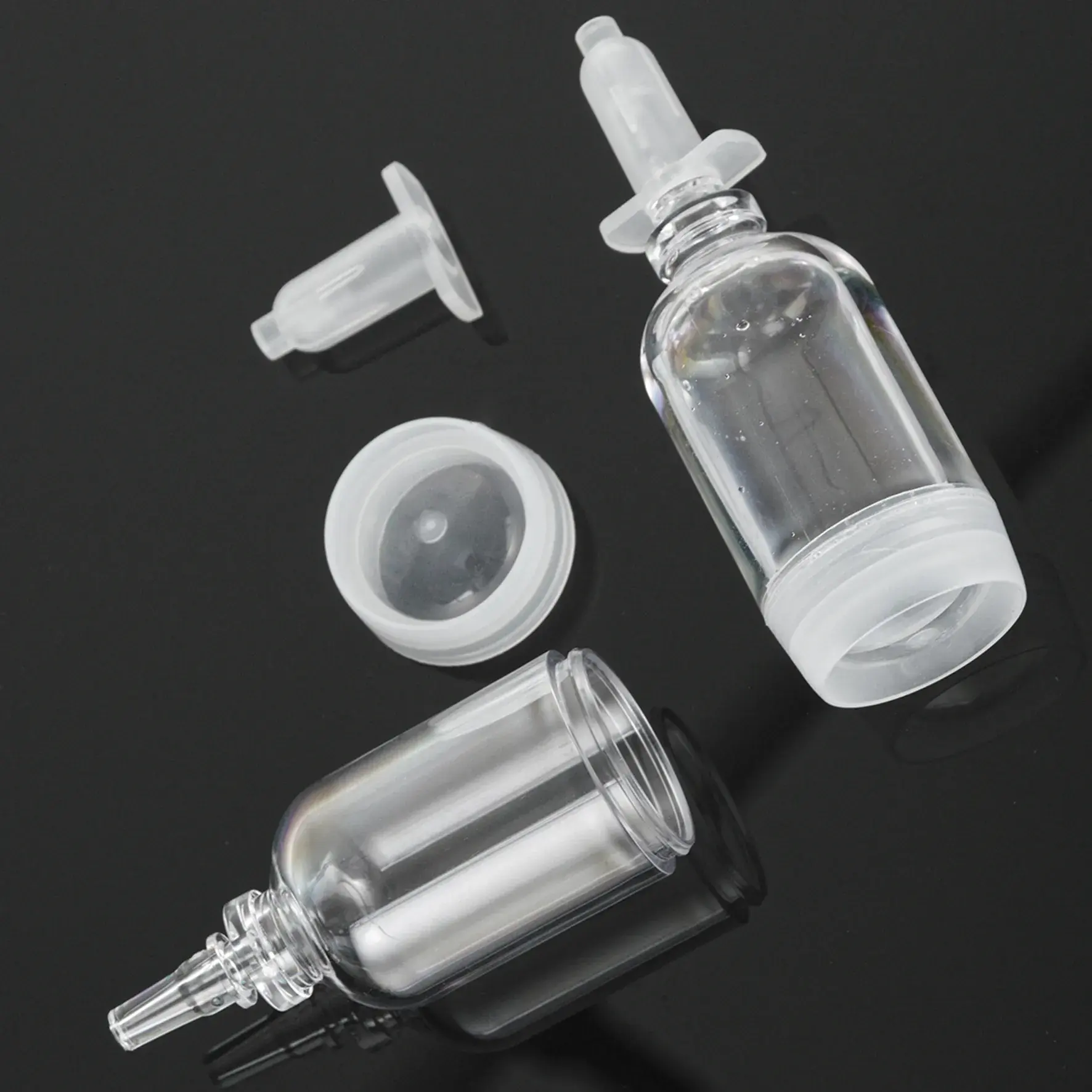 Plant Extract Vials Tubular 5ml 10ml AS Plastic Empty Cosmetic Liquid Products China Wholesale 15ml Serum Bottle