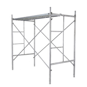 Andamio de armazón en H móvil pregalvanizado móvil de acero Q235 Diseño moderno para sistema de andamio de construcción - Product Image 1