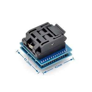 Tqfp32 כדי dip28 מושב מבחן tqfp44 כדי dip40 מבחן מושב בוער תכנות מושב בוער 0.8 המגרש