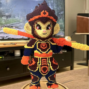 New Arrival 48CM Famous Character Plastic Interlocking Puzzle Bricks <strong>Building</strong> <strong>Blocks</strong> for Gift - Product Image 3