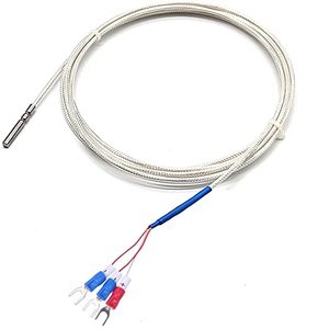Personalizado 3 fios 2 impermeável rtd temperatura <span class=keywords><strong>sensor</strong></span> pt1000 pt100 sonda