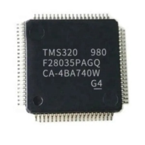 TMS320F28035PAGQ nuovo MCU originale a 32 bit con 60MHz, 128KB chip flash ic in stock TMS320F28035 microcontrollore TQFP64 - Product Image 1