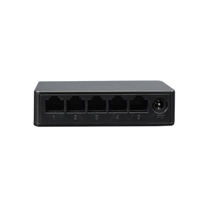 OEM ODM 1K masaüstü 5-Port 1000Mbps RJ45 LAN siyah Gigabit Ethernet anahtarı yönlendirici için POE fonksiyonu ile - Product Image 1