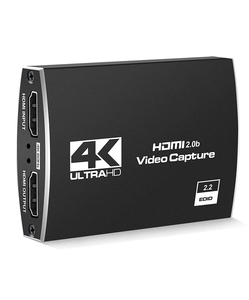 Capturadora de vídeo HDMI a usb, dispositivo de captura de vídeo para captura OBS, tarjeta de captura de vídeo 4K, usb 3,0 - Product Image 1