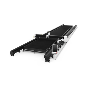 Ritman 12kw 20kw Carbob Steel Cnc大型Formt金属薄板光纤激光切割机 - Product Image 2