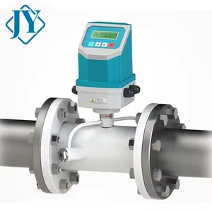 Tubo integrato sezione misuratore di portata ad ultrasuoni temperatura-30 ~ 160 ℃ precisione 1% 4-20mA uscita OCT misuratore di portata dell'acqua in uscita - Product Image 1