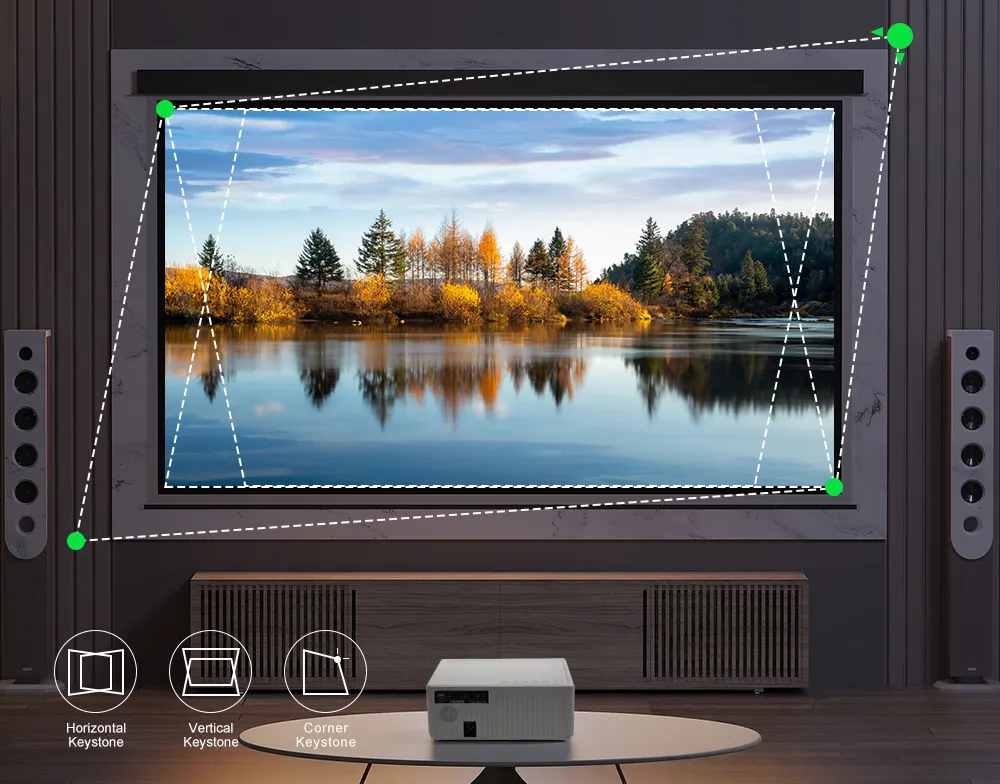 E700 2k Max лучший проектор 4k кинофильм Android видео 3d Dlp 4k Wifi Beamer Hd короткий метательный лазерный проектор для дома 4k