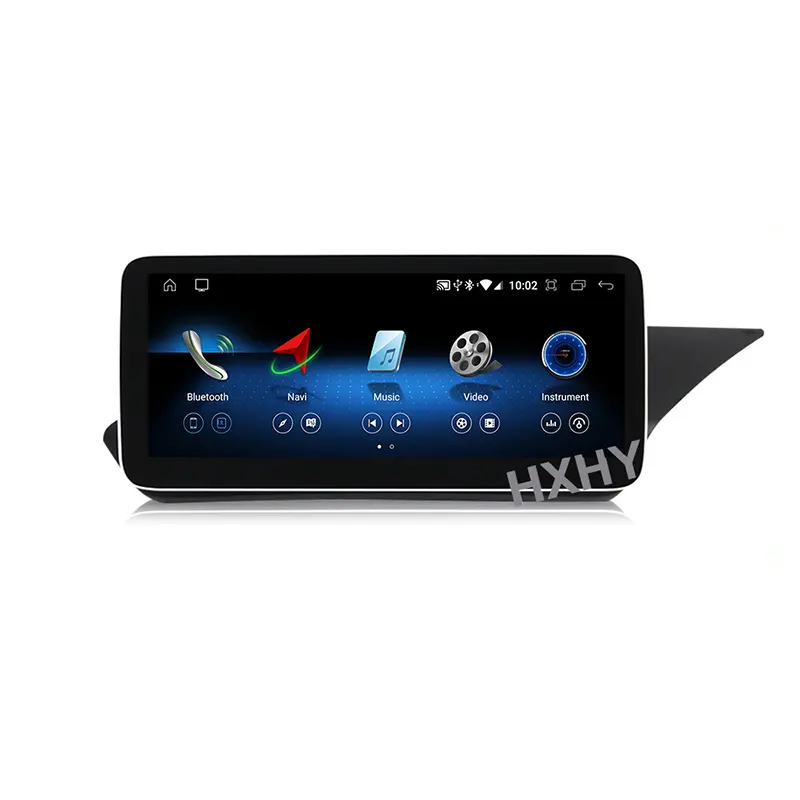 HXHY 10.25/ 12.3 인치 화면 안드로이드 13 자동차 라디오 비디오 GPS 플레이어 메르세데스 벤츠 E 클래스 W212 2009-2016 RHD MP5