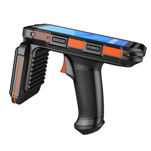 Factory Android 13 <strong>HF</strong> NFC UHF RFID <strong>Reader</strong> QR Code Laser Scanner Google Play 7200MAH 4G Wifi Handheld PDA for Logistic Warehouse